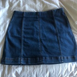 Denim skirt